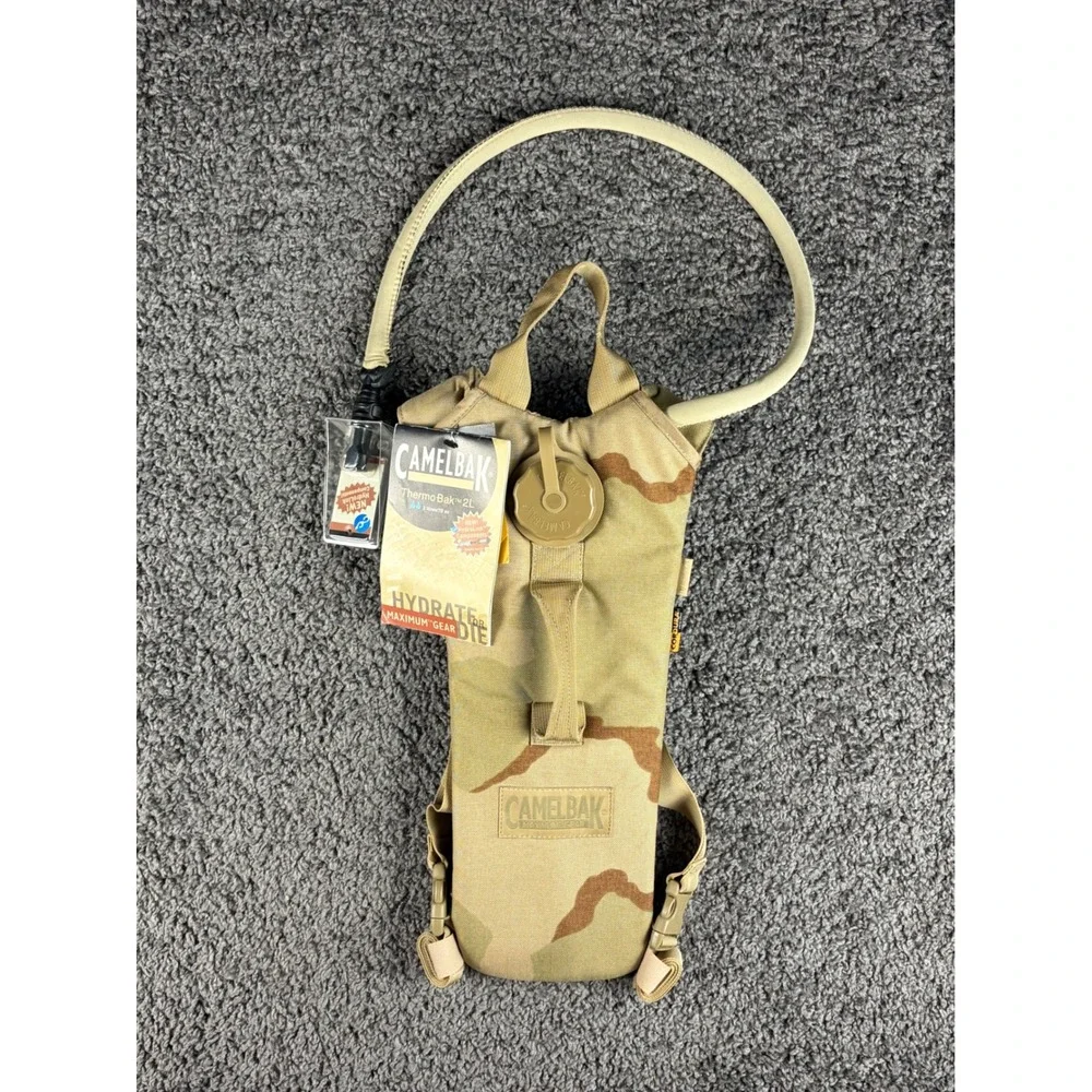 CamelBak ThermoBak 2L Hydration Pack 70oz Desert Camo Tactical Backpack NWT